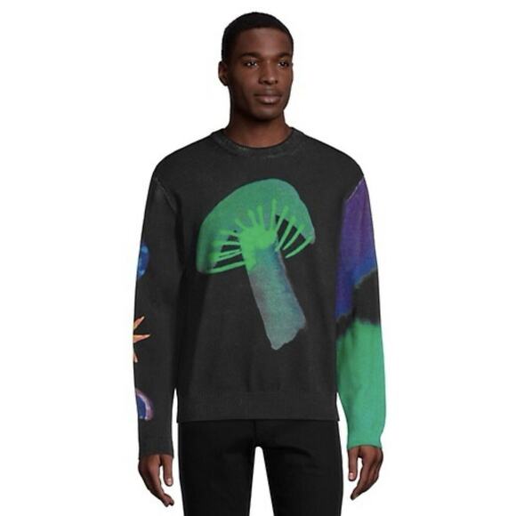 Rare! NWT $325 Paul Smith print Sweater/Jumper, Small - Picture 6 of 8